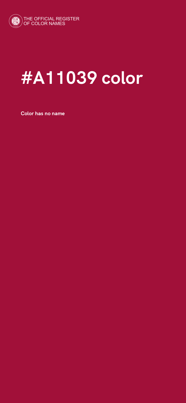 #A11039 color image