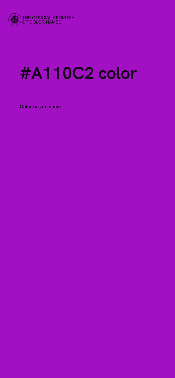 #A110C2 color image