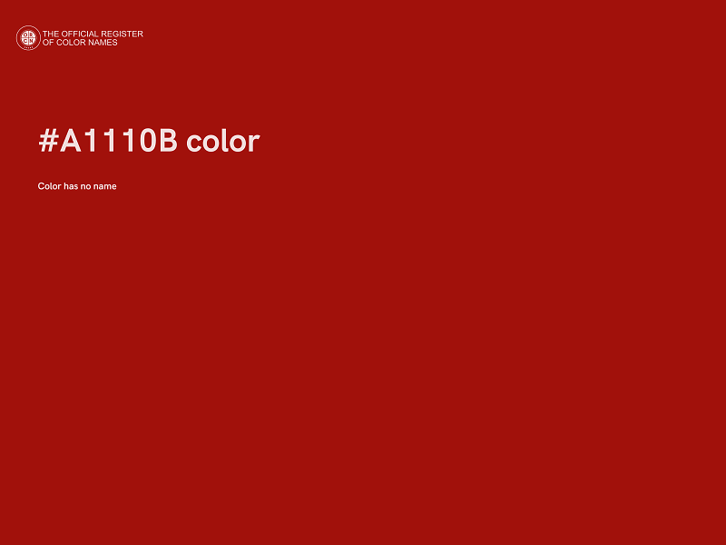 #A1110B color image