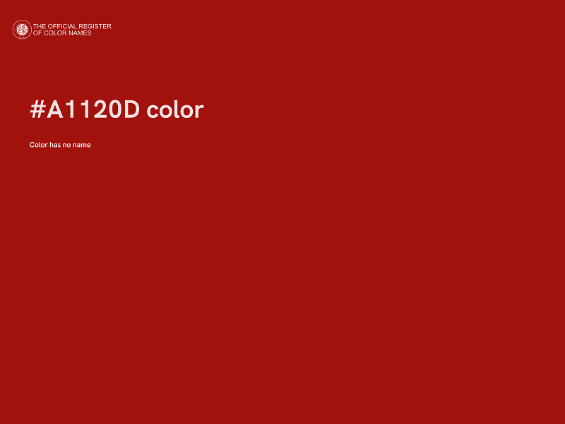 #A1120D color image