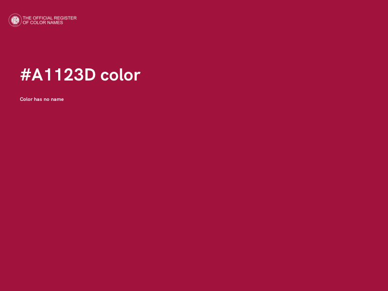#A1123D color image