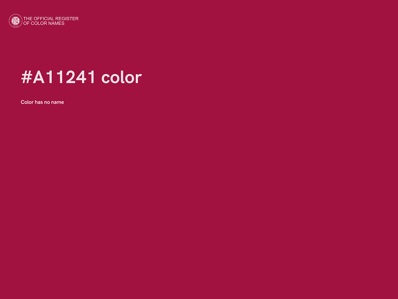 #A11241 color image