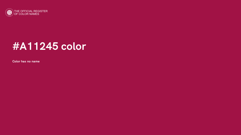 #A11245 color image