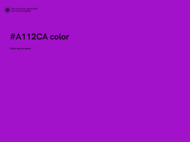 #A112CA color image