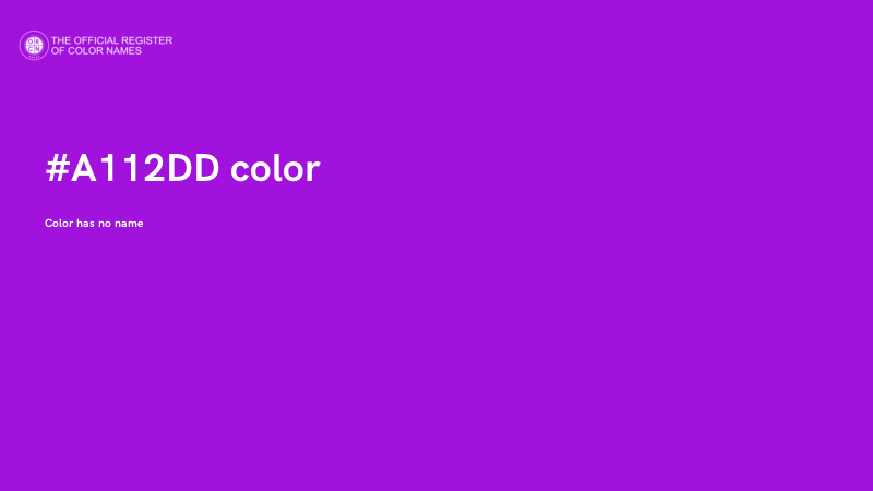 #A112DD color image