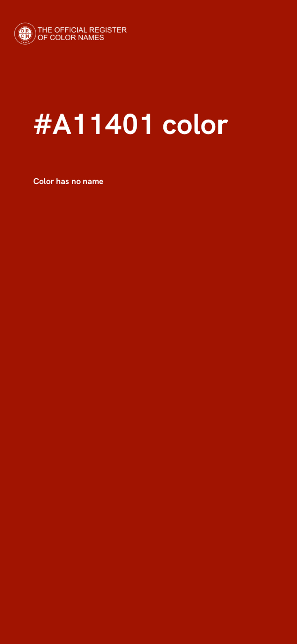 #A11401 color image