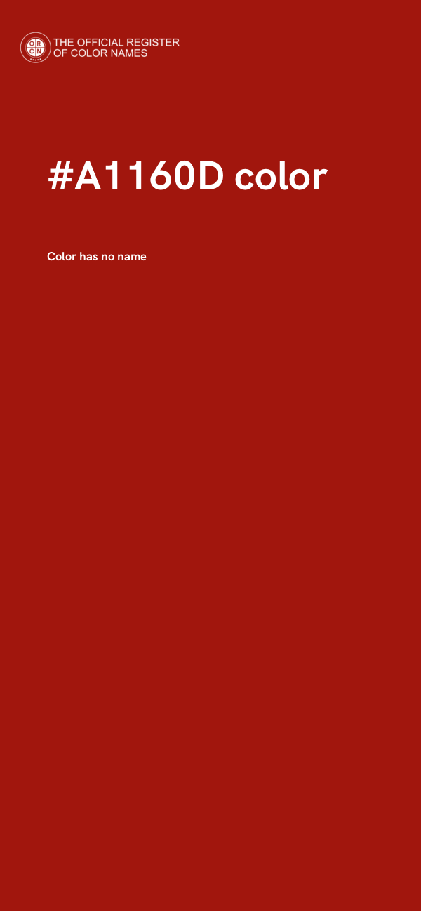 #A1160D color image