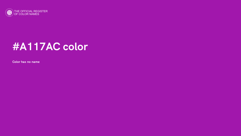 #A117AC color image