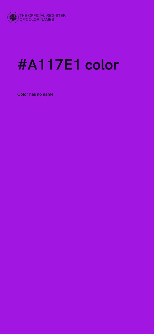 #A117E1 color image