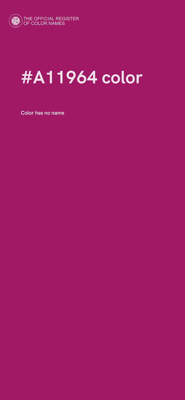 #A11964 color image