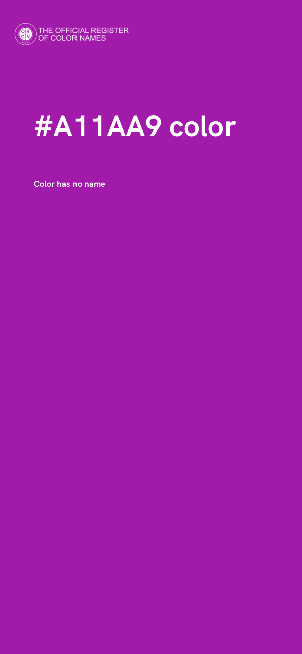 #A11AA9 color image