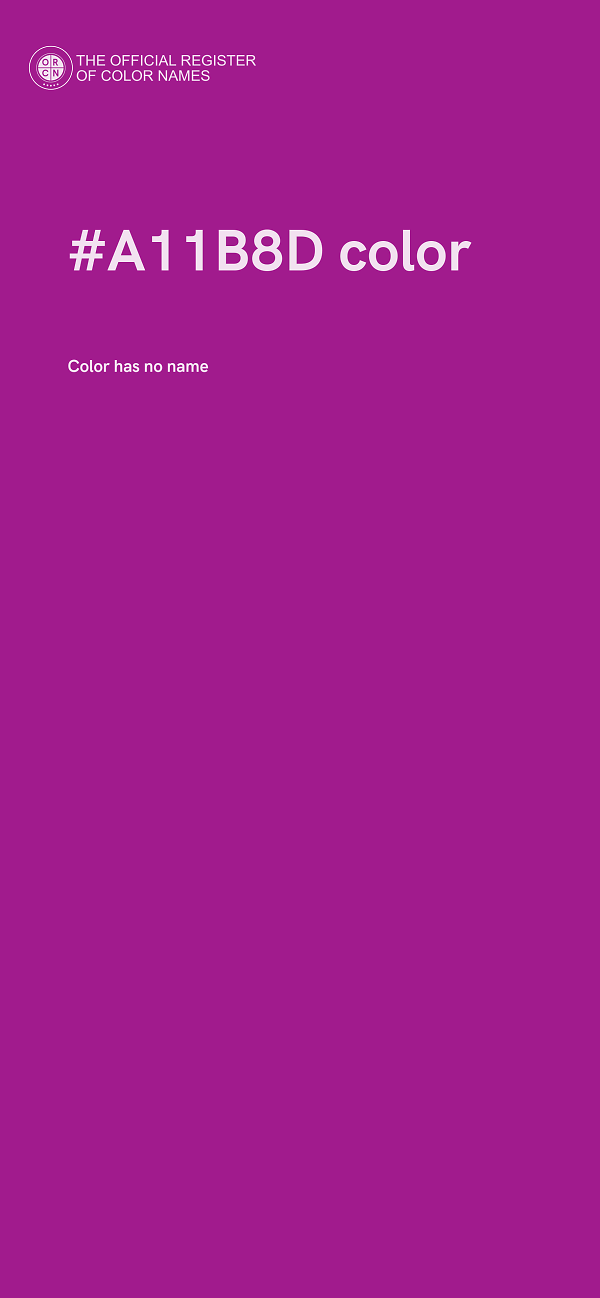 #A11B8D color image