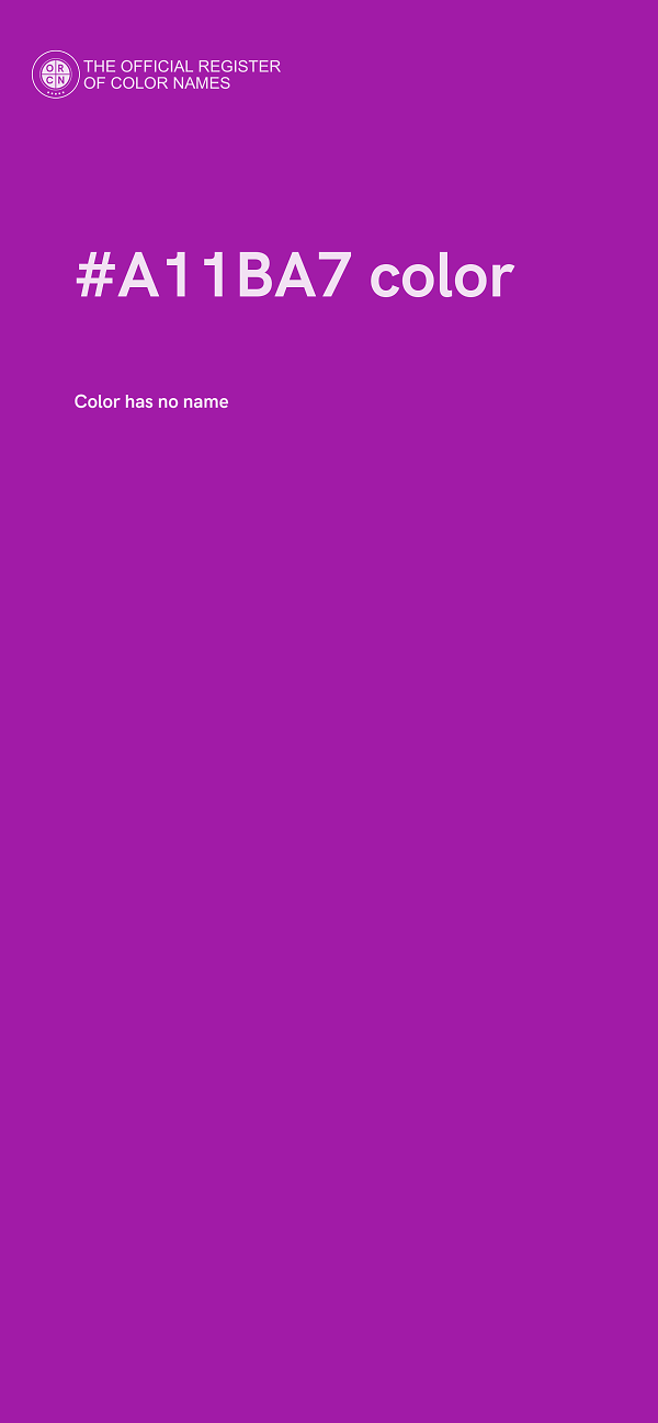 #A11BA7 color image