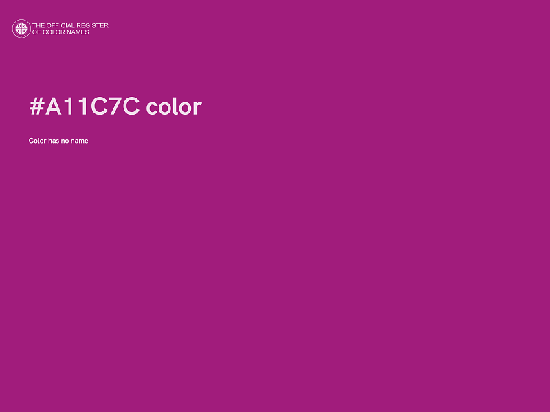 #A11C7C color image