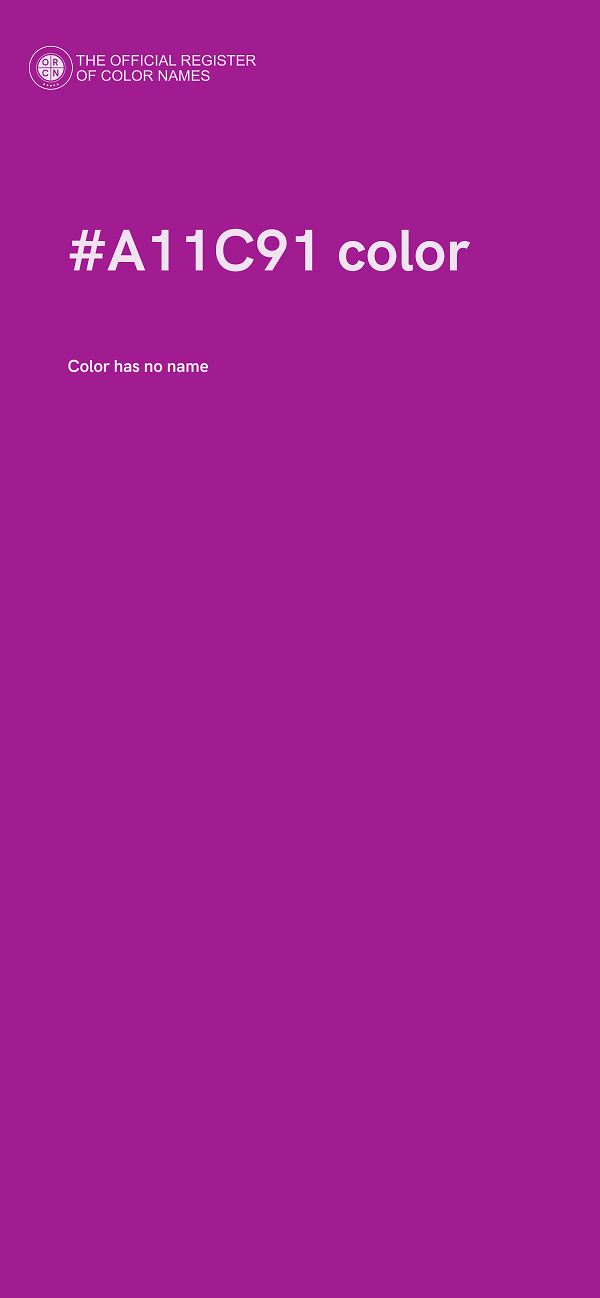 #A11C91 color image