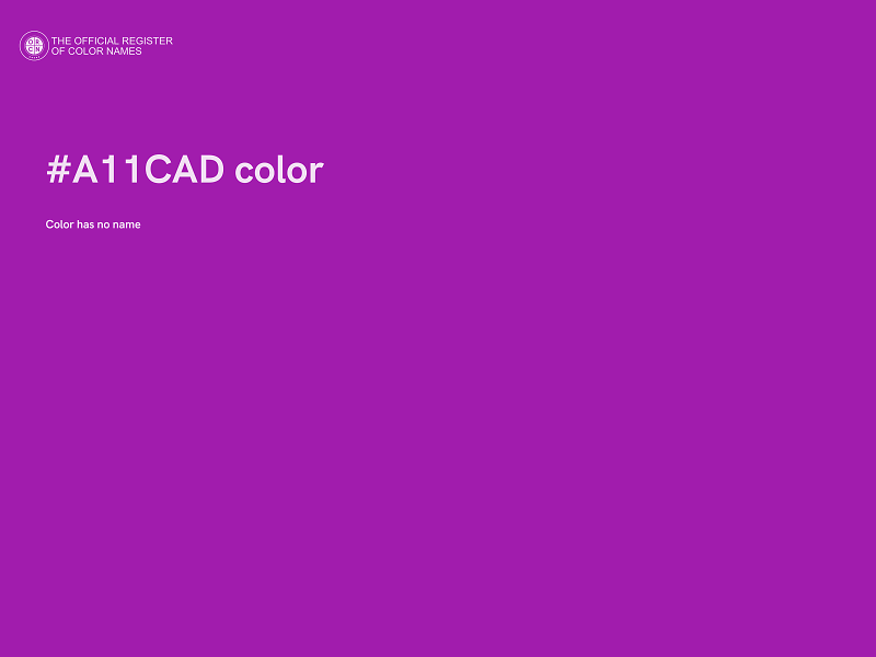 #A11CAD color image