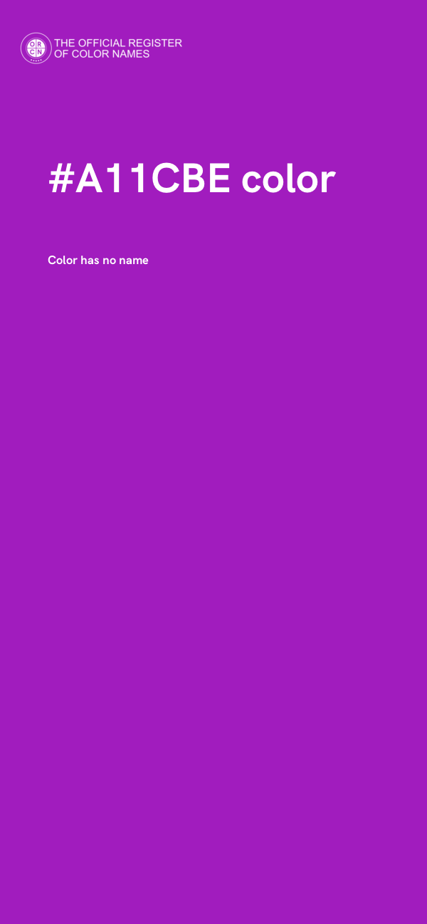#A11CBE color image