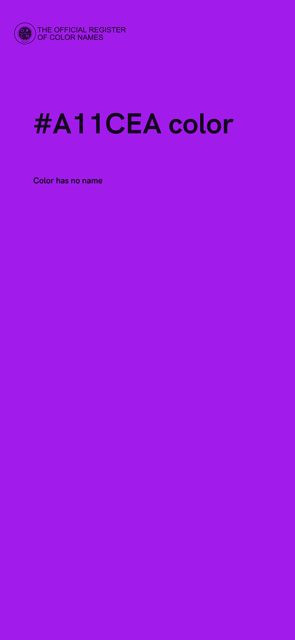 #A11CEA color image
