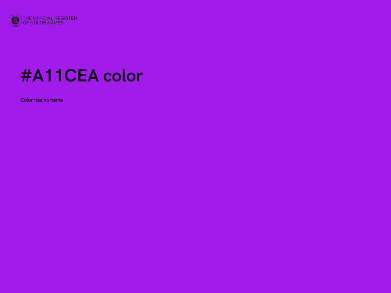 #A11CEA color image