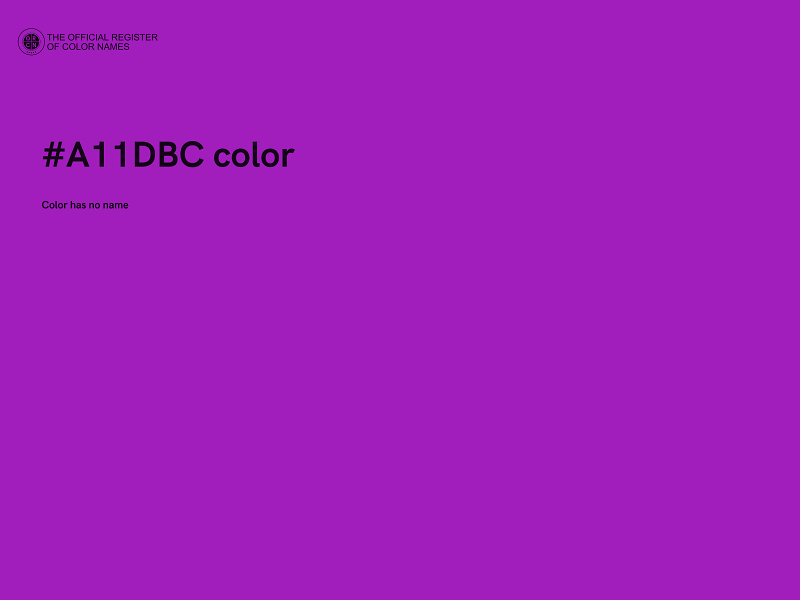 #A11DBC color image