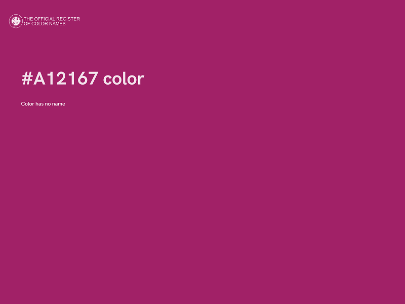 #A12167 color image