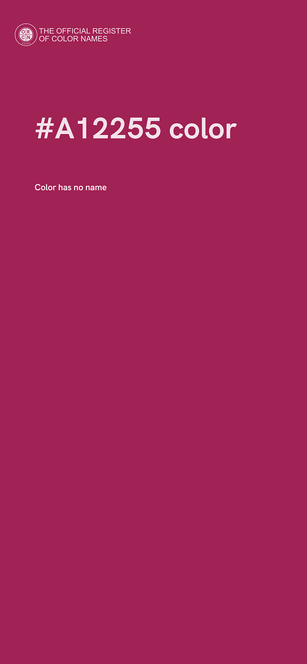 #A12255 color image