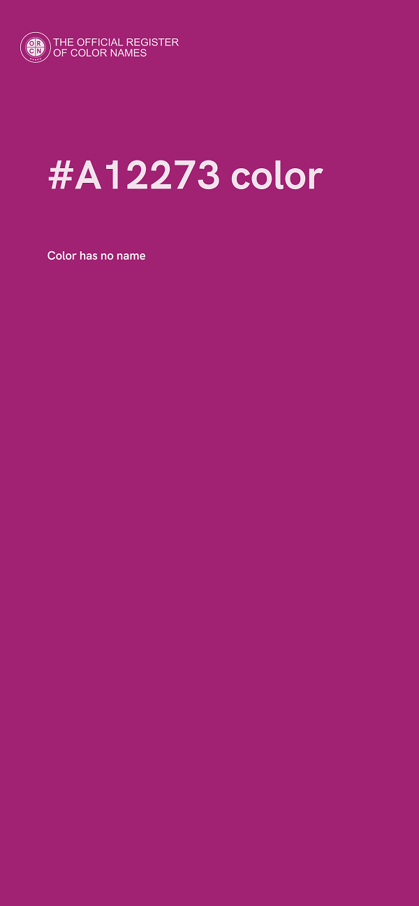 #A12273 color image