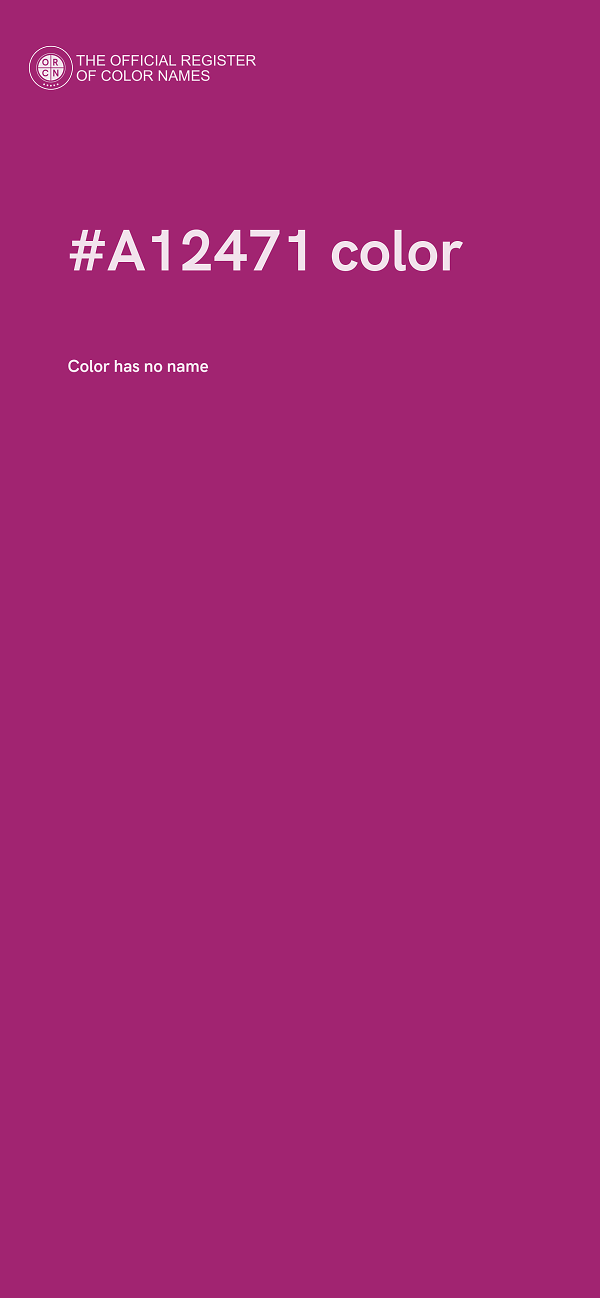 #A12471 color image