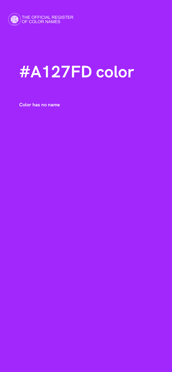 #A127FD color image