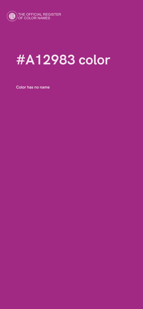#A12983 color image
