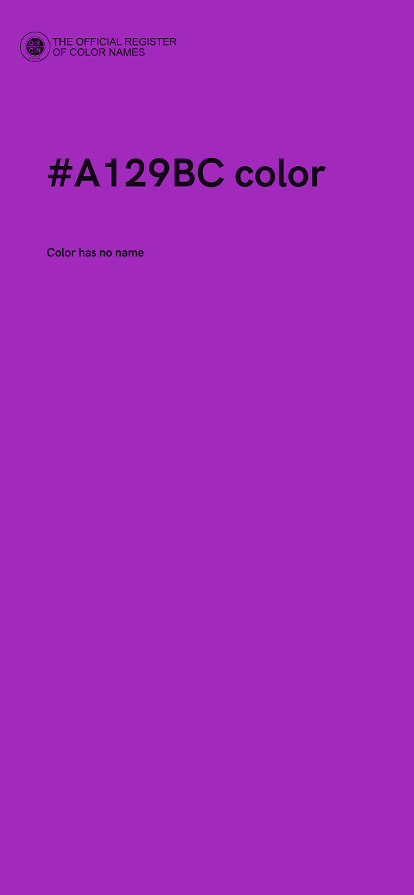 #A129BC color image