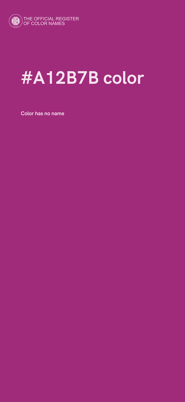 #A12B7B color image
