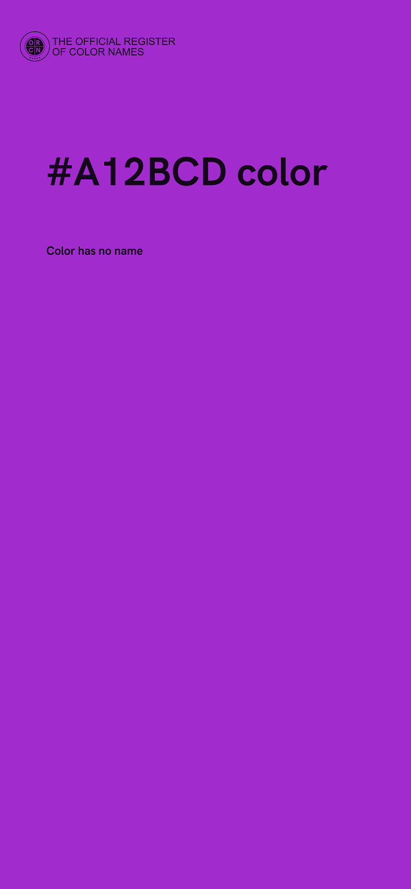 #A12BCD color image