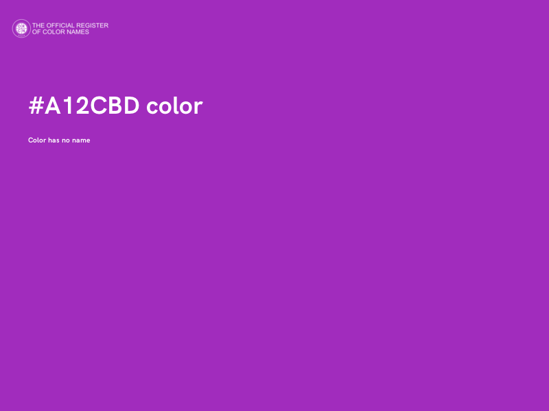 #A12CBD color image