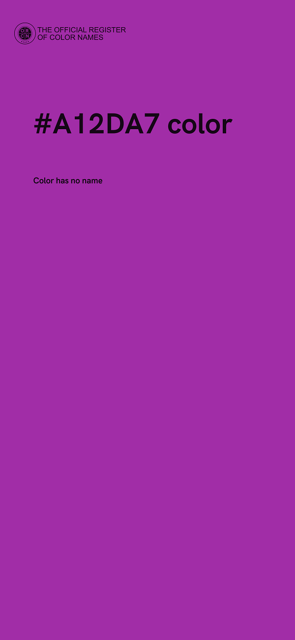 #A12DA7 color image