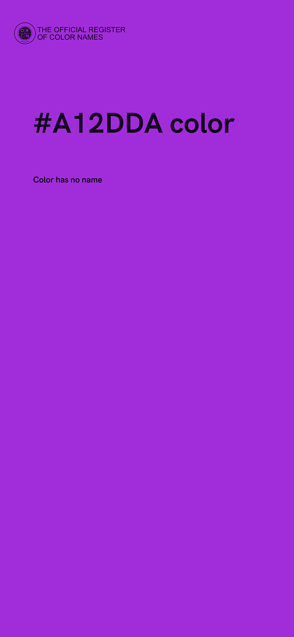 #A12DDA color image