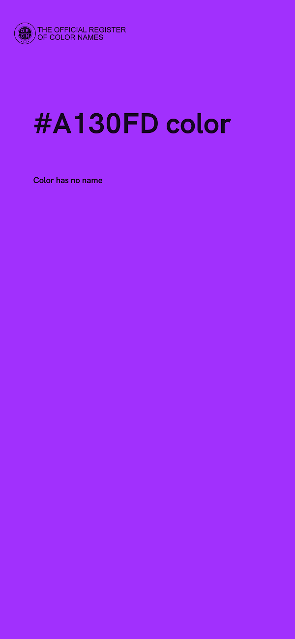 #A130FD color image
