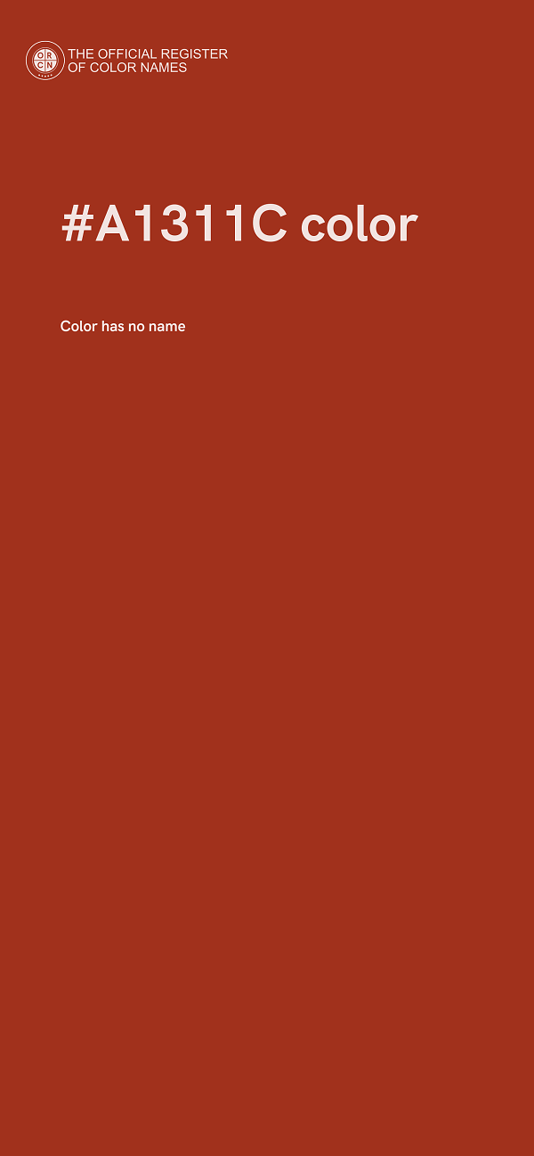#A1311C color image