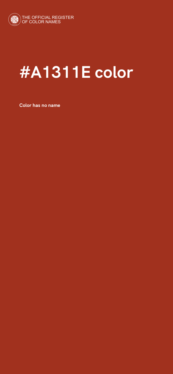#A1311E color image