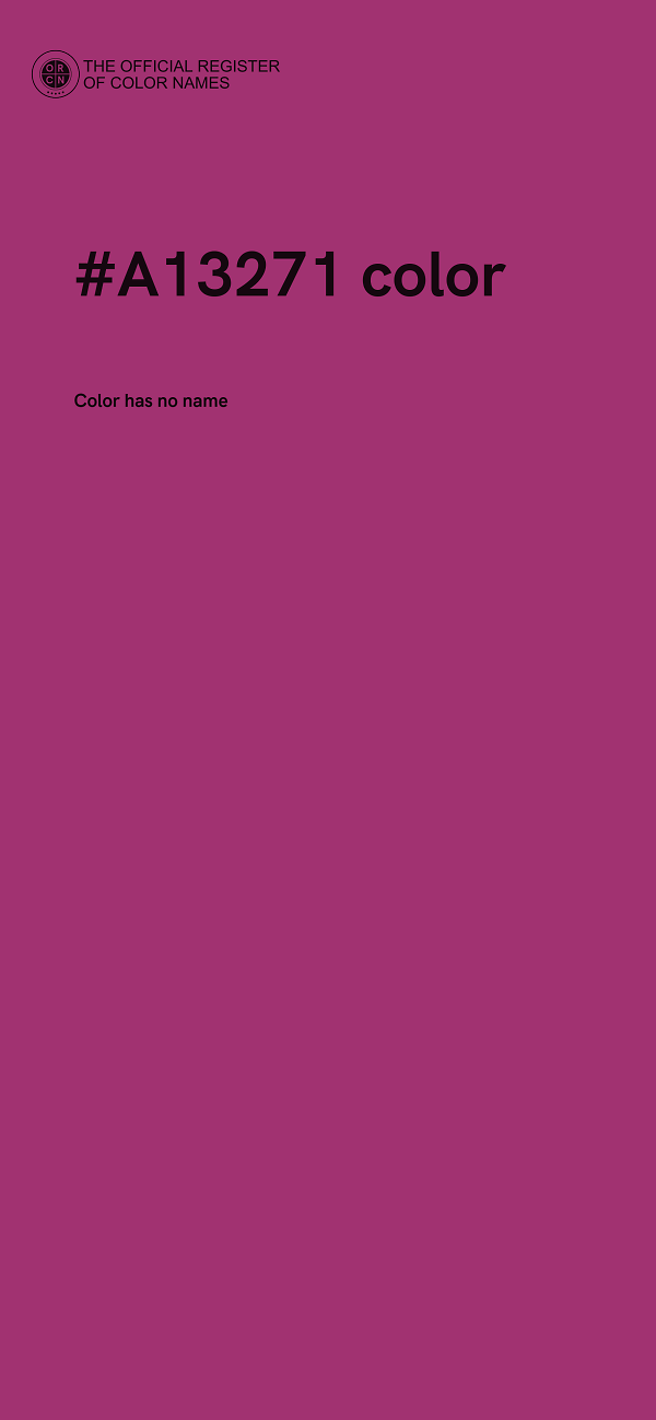 #A13271 color image