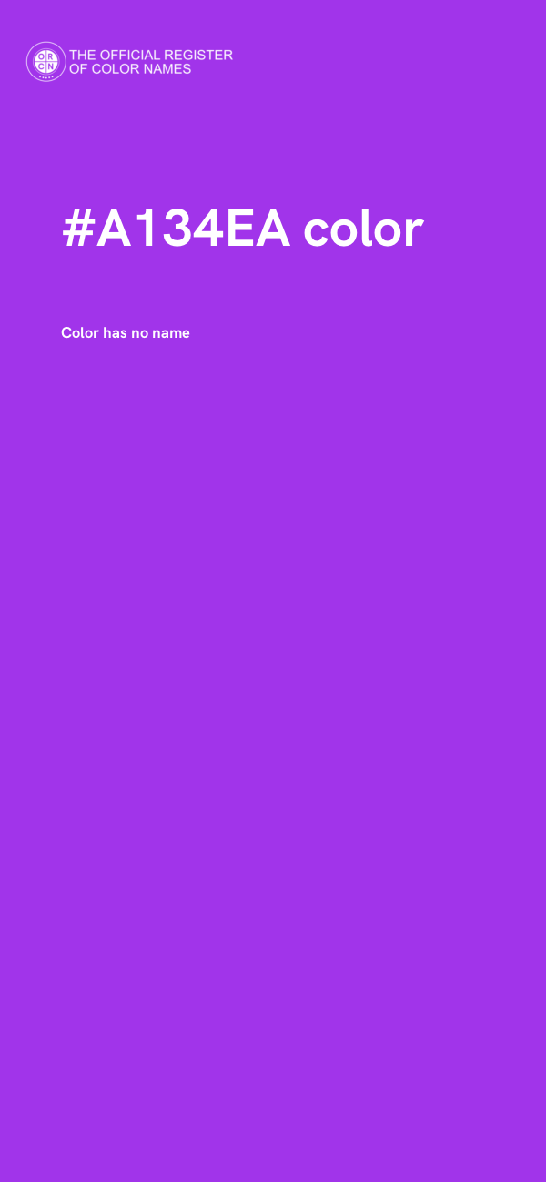 #A134EA color image