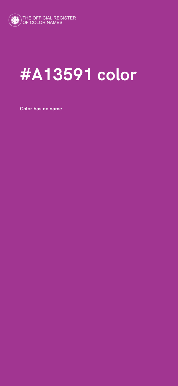 #A13591 color image
