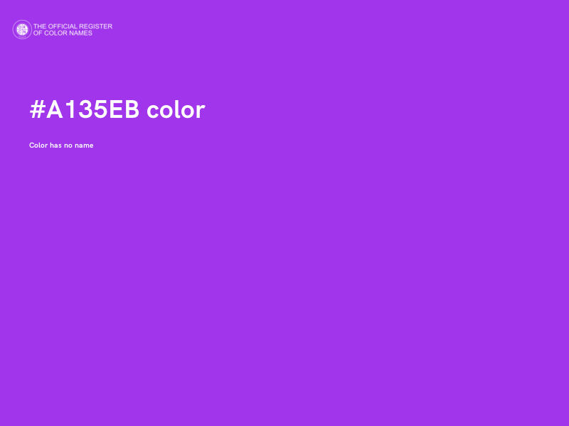 #A135EB color image