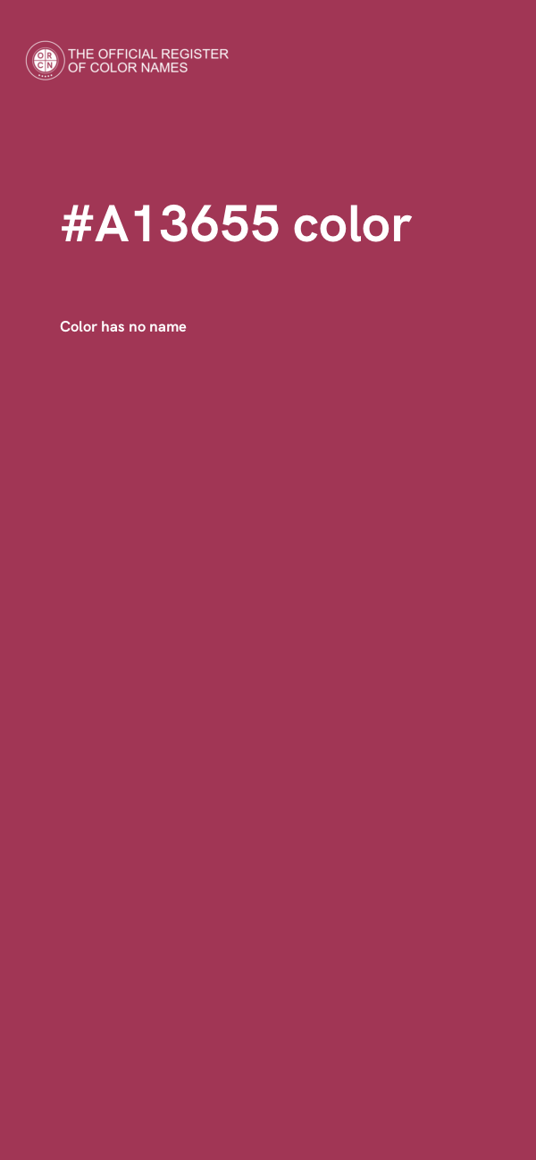 #A13655 color image