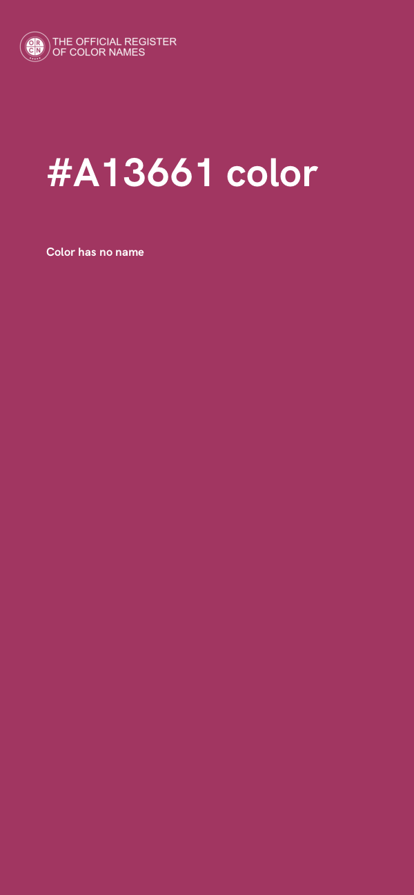 #A13661 color image