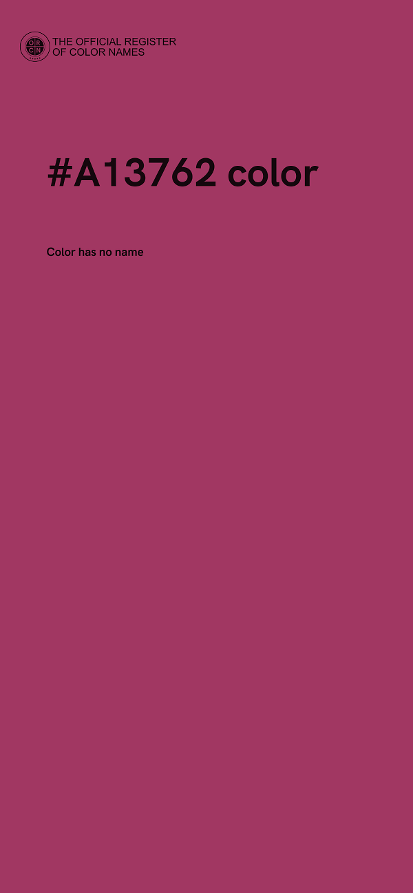 #A13762 color image