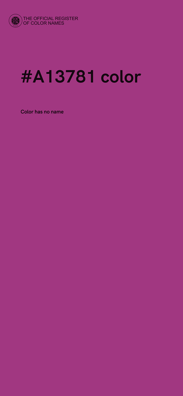#A13781 color image