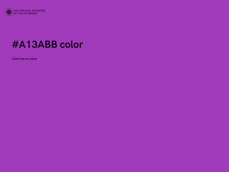 #A13ABB color image