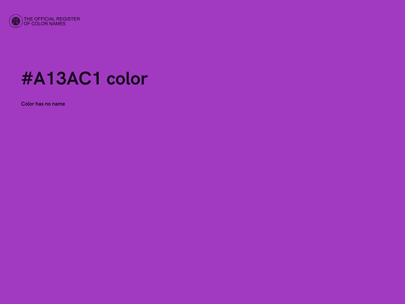 #A13AC1 color image