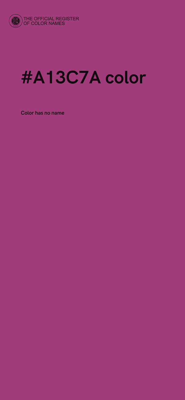 #A13C7A color image